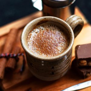Chocolate caliente artesanal