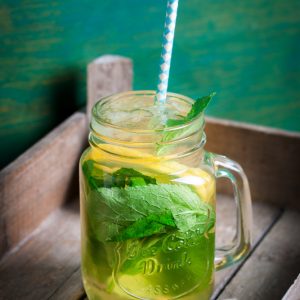 Té verde frío
